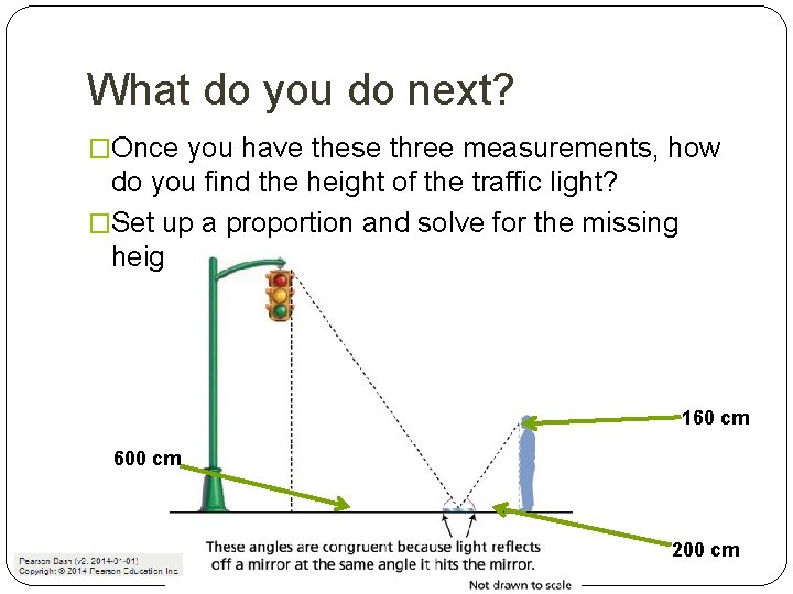 What do you do next? �Once you have these three measurements, how do you