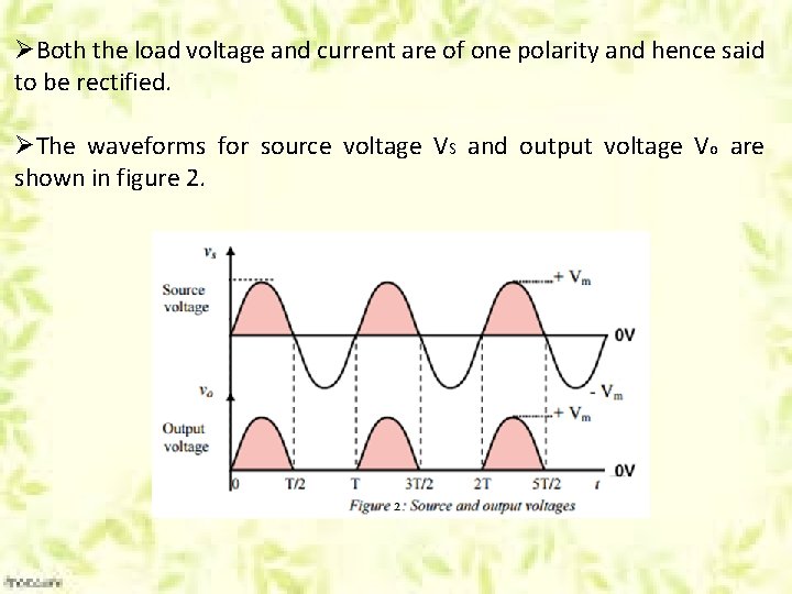 ØBoth the load voltage and current are of one polarity and hence said to