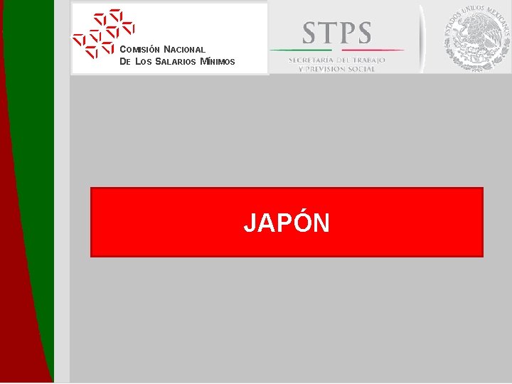 COMISIÓN NACIONAL DE LOS SALARIOS MÍNIMOS JAPÓN 