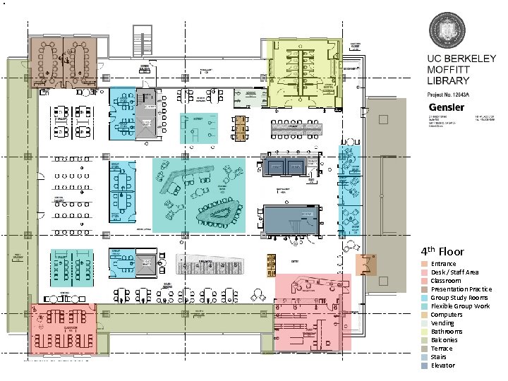 4 th Floor • • • • Entrance Desk / Staff Area Classroom Presentation 4 th Floor • • • • Entrance Desk / Staff Area Classroom Presentation