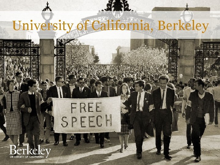 University of California, Berkeley University of California, Berkeley