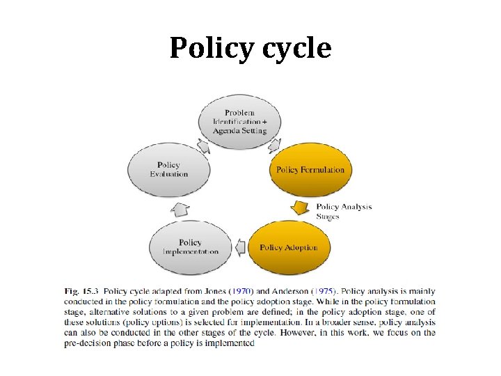 Policy cycle 