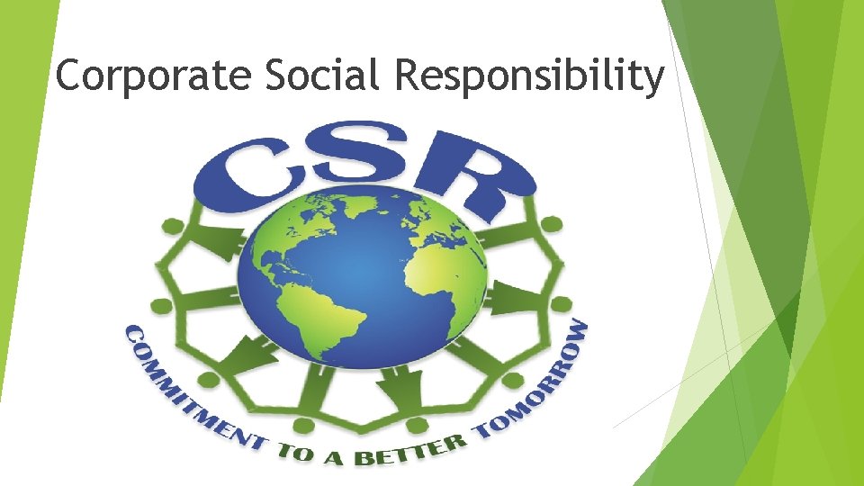 Corporate Social Responsibility 