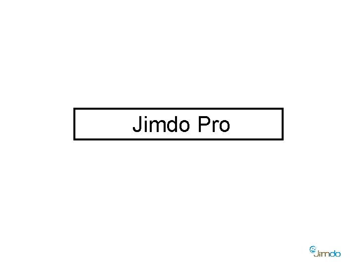 Jimdo Pro 