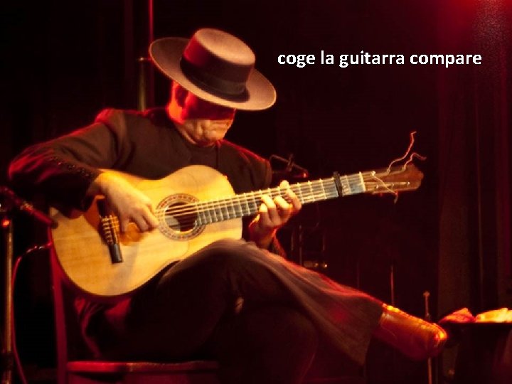 coge la guitarra compare 
