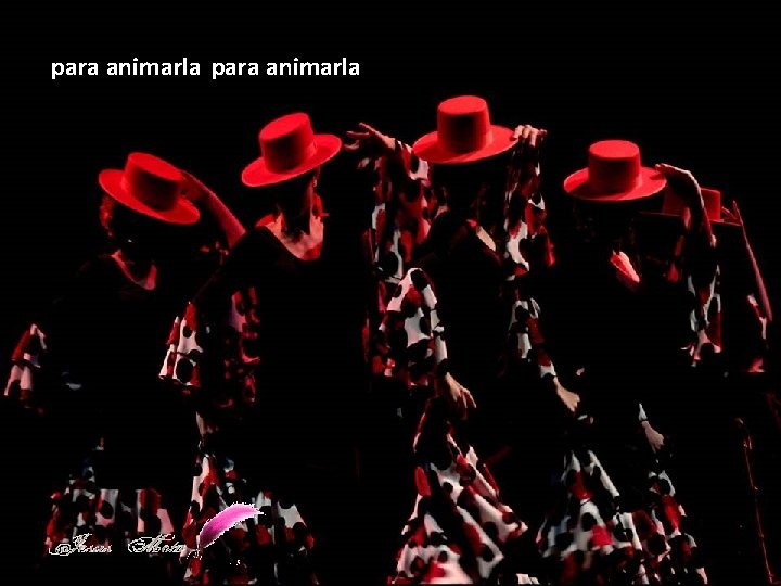 para animarla siéntate a mi vera coge la guitarra compare que la noche es