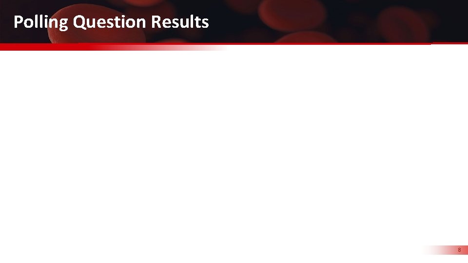 Polling Question Results 8 