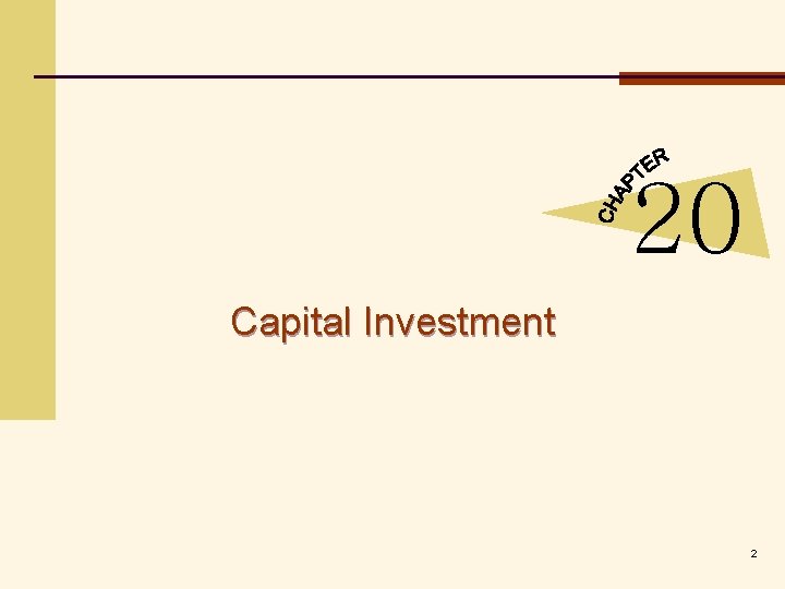 20 Capital Investment 2 