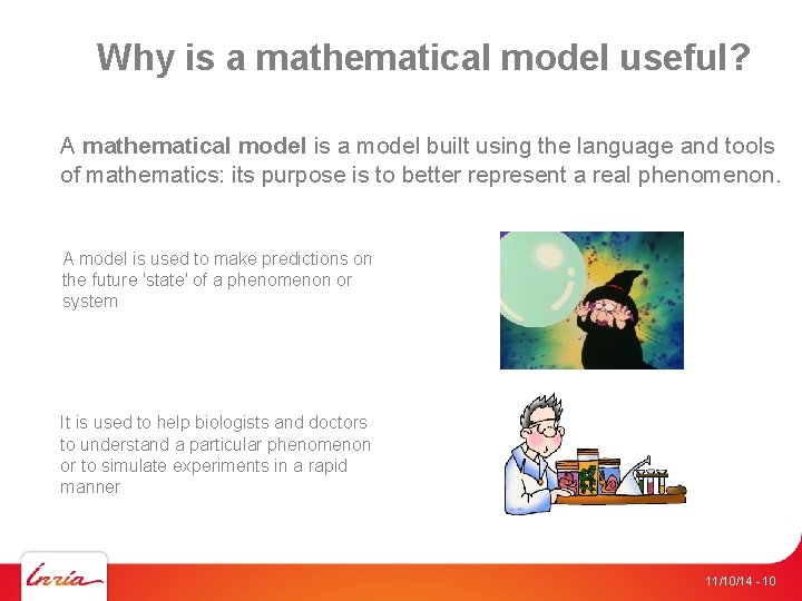 Why is a mathematical model useful? A mathematical model is a model built using