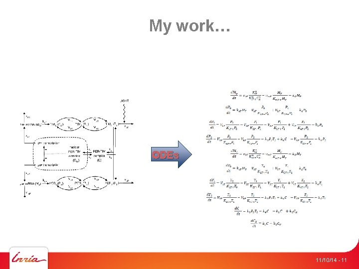 My work… ODEs 11/10/14 - 11 
