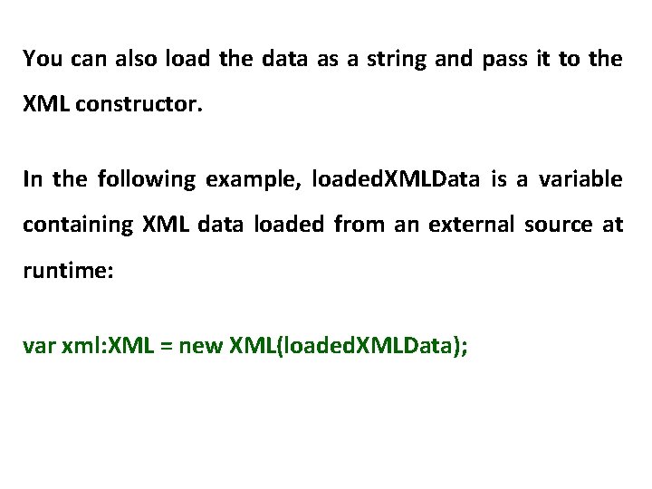 You can also load the data as a string and pass it to the
