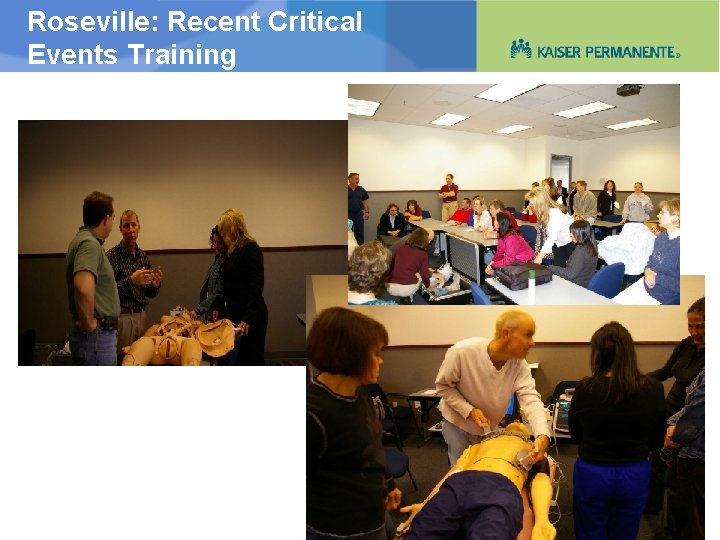 Roseville: Recent Critical Events Training 