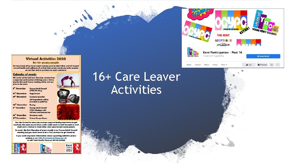 16+ Care Leaver Activities 