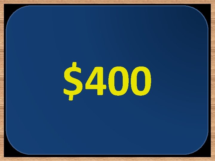 $400 