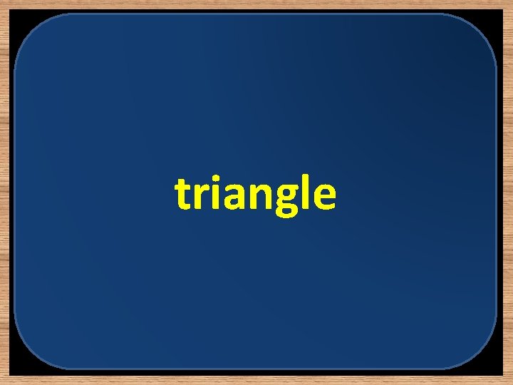 triangle 