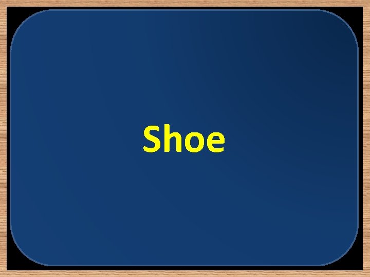 Shoe 