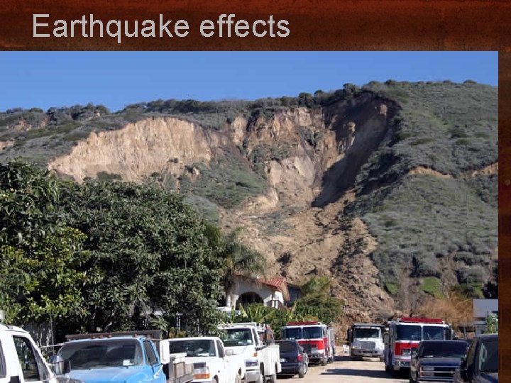 Earthquake effects 