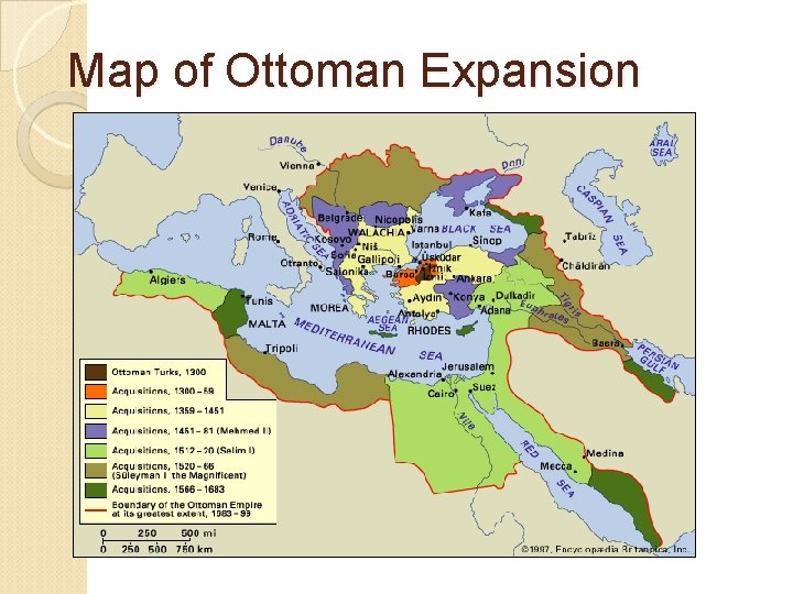 Map of Ottoman Expansion 
