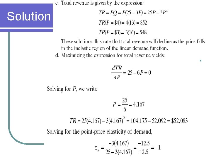 Chapter 6 The Elasticity of Demand The Concept