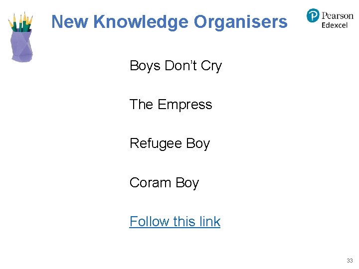 New Knowledge Organisers Boys Don’t Cry The Empress Refugee Boy Coram Boy Follow this New Knowledge Organisers Boys Don’t Cry The Empress Refugee Boy Coram Boy Follow this