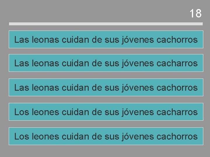 18 Las leonas cuidan de sus jóvenes cachorros Las leonas cuidan de sus jóvenes 18 Las leonas cuidan de sus jóvenes cachorros Las leonas cuidan de sus jóvenes