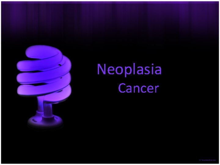 Neoplasia Cancer 