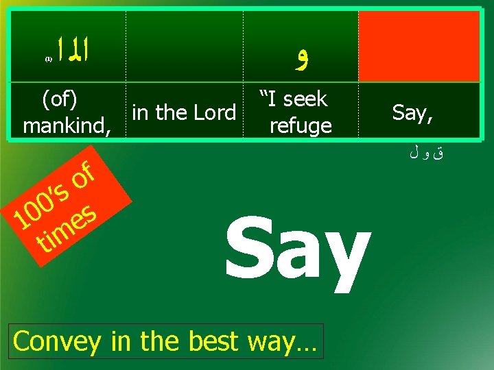 (1) ﺍﻟ ﺍ ﻭ (of) in the Lord mankind, f o s ’ 0 (1) ﺍﻟ ﺍ ﻭ (of) in the Lord mankind, f o s ’ 0