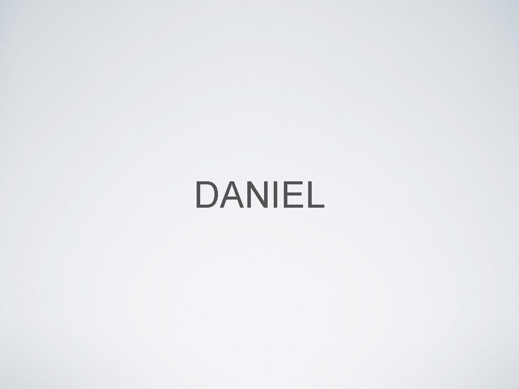 DANIEL 