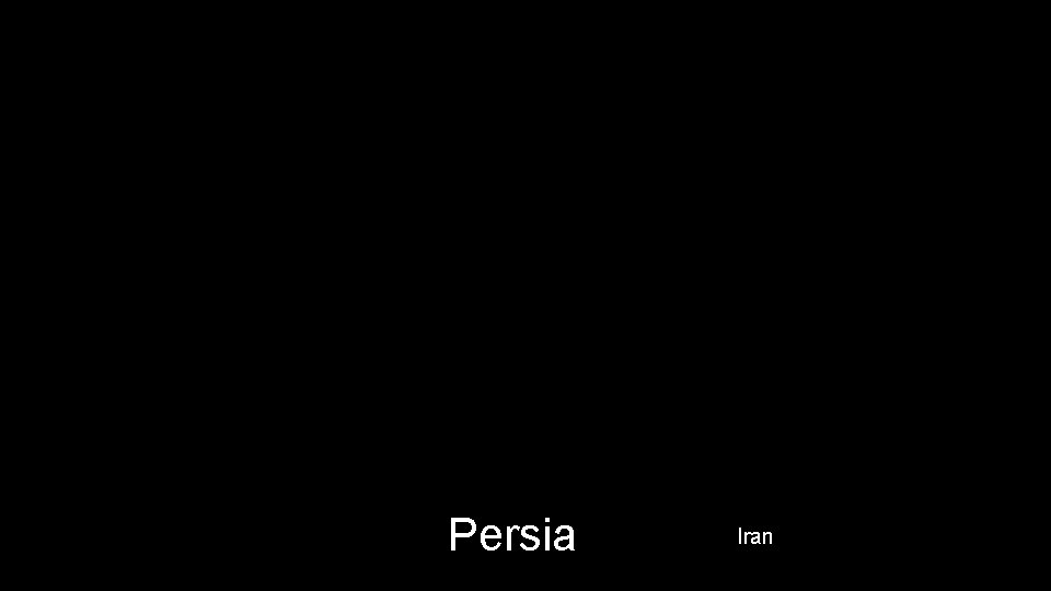 Persia Iran 