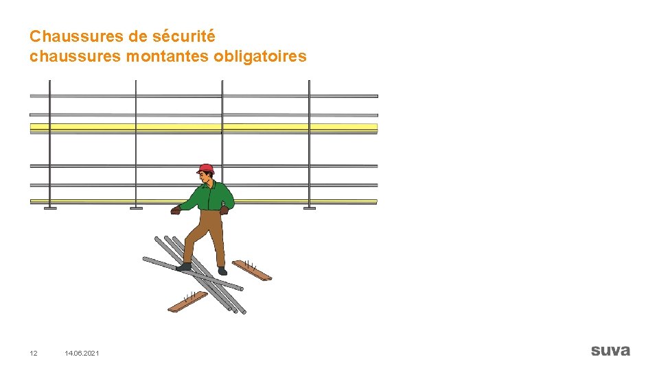 Chaussures de sécurité chaussures montantes obligatoires 12 14. 06. 2021 