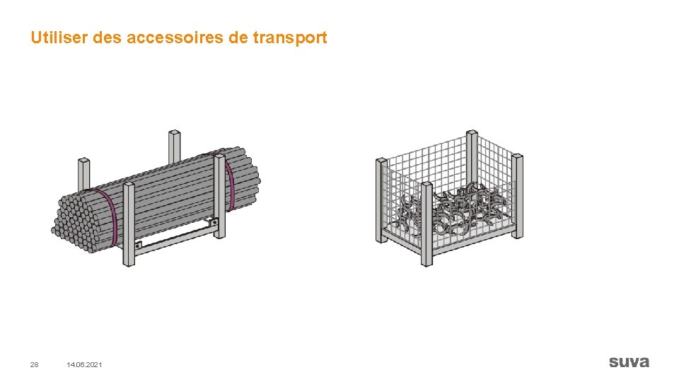 Utiliser des accessoires de transport 28 14. 06. 2021 