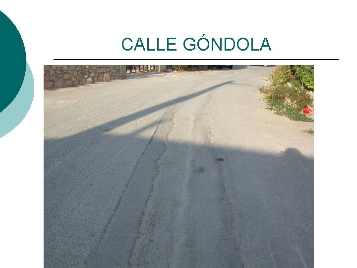 CALLE GÓNDOLA 