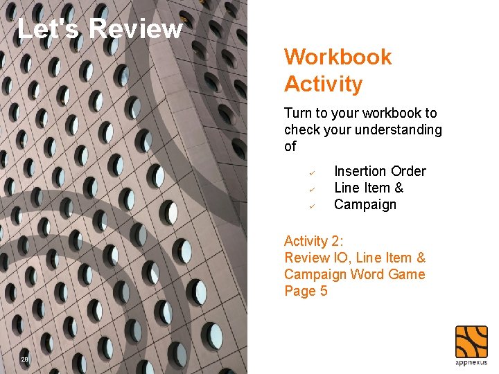 Let's Review Workbook Activity Turn to your workbook to check your understanding of ü