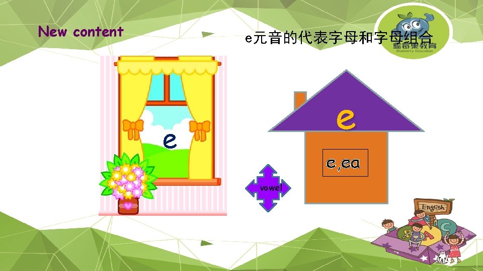 New content e元音的代表字母和字母组合 e e e, ea vowel 