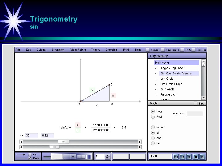 Trigonometry sin 