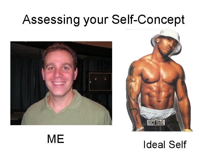 Assessing your Self-Concept ME Ideal Self 