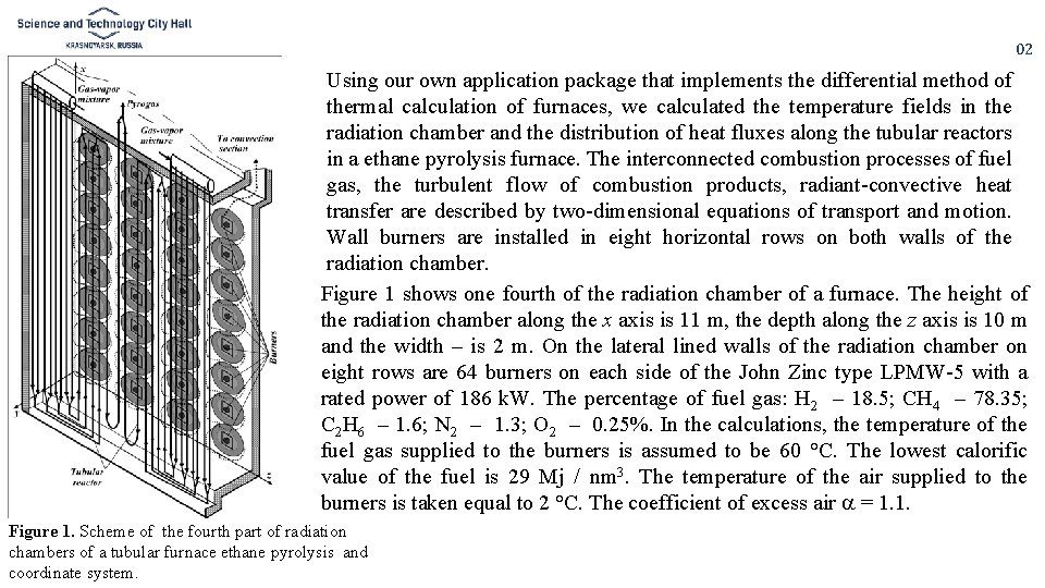 02 Using our own application package that implements the differential method of thermal calculation