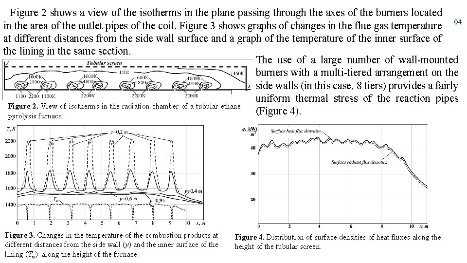 Figure 2 shows a view of the isotherms in the plane passing through the