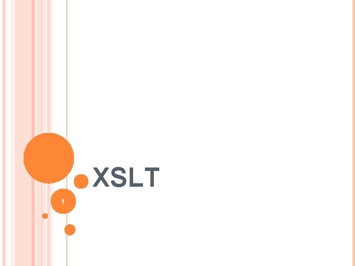 XSLT 1 