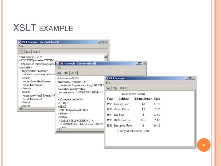 XSLT EXAMPLE 4 