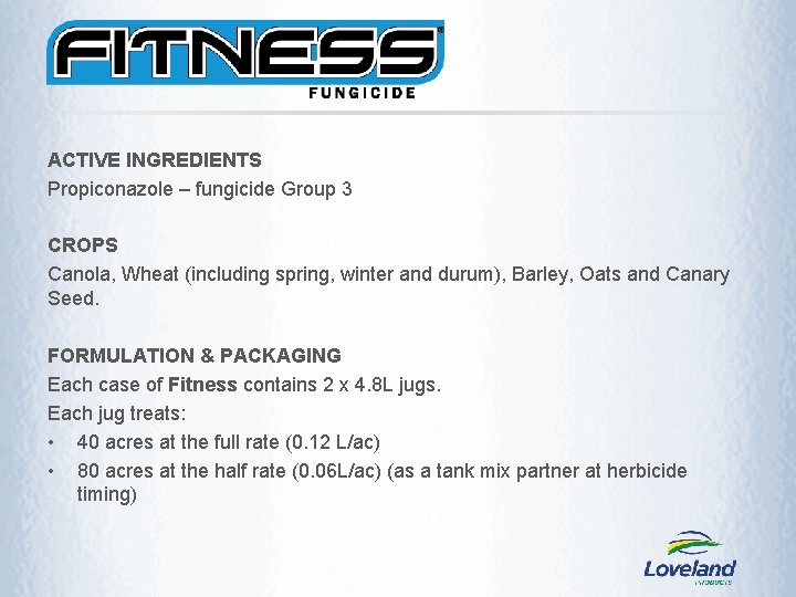 ACTIVE INGREDIENTS Propiconazole – fungicide Group 3 CROPS Canola, Wheat (including spring, winter and ACTIVE INGREDIENTS Propiconazole – fungicide Group 3 CROPS Canola, Wheat (including spring, winter and