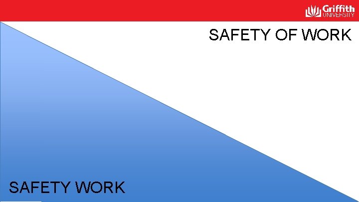 SAFETY OF WORK SAFETY WORK SAFETY OF WORK SAFETY WORK
