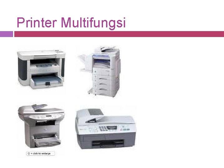 Printer Multifungsi 