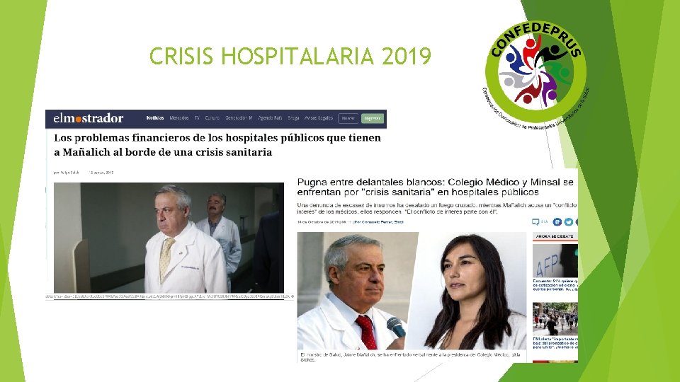 CRISIS HOSPITALARIA 2019 