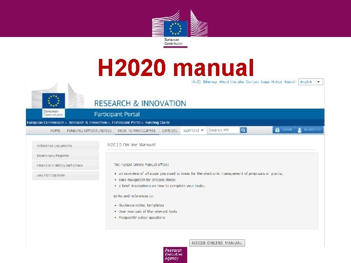 H 2020 manual 