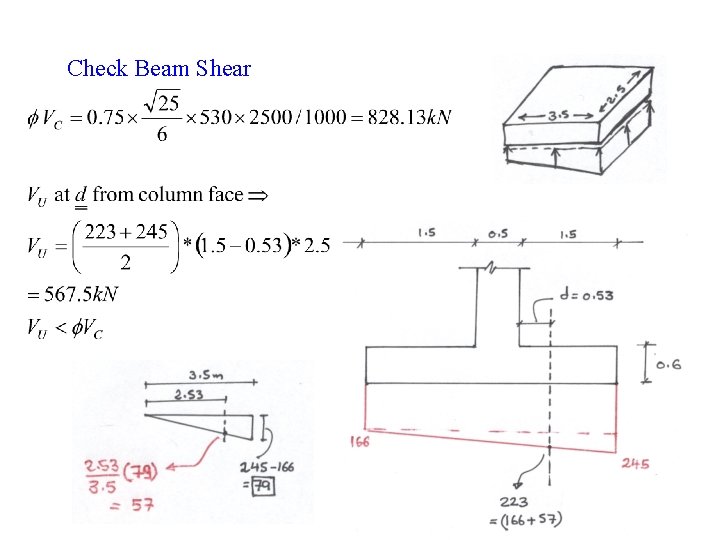 Check Beam Shear 