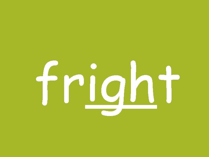 fright 