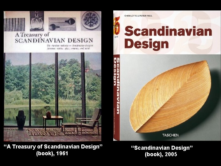 “A Treasury of Scandinavian Design” (book), 1961 “Scandinavian Design” (book), 2005 