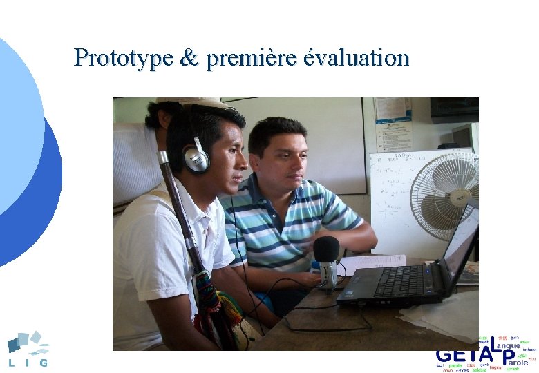 Prototype & première évaluation 