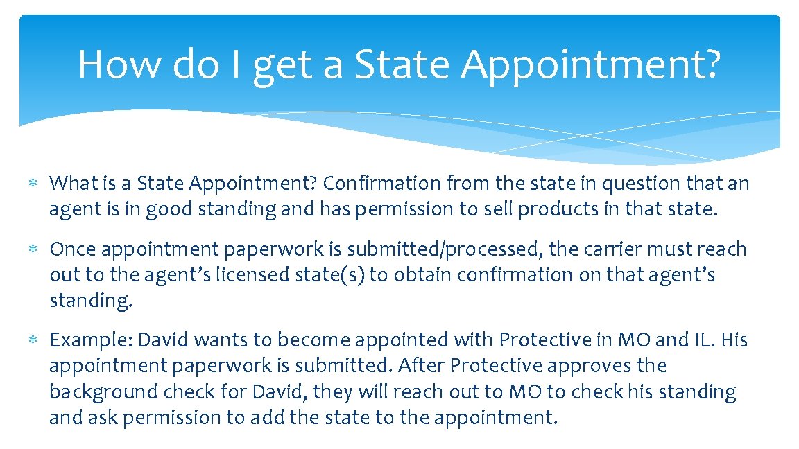 How do I get a State Appointment? What is a State Appointment? Confirmation from How do I get a State Appointment? What is a State Appointment? Confirmation from